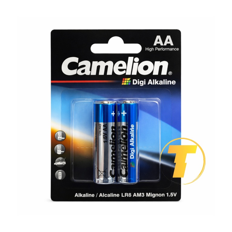 بسته دو عددی باتری آلکالاین کملیون ۱.۵ ولت