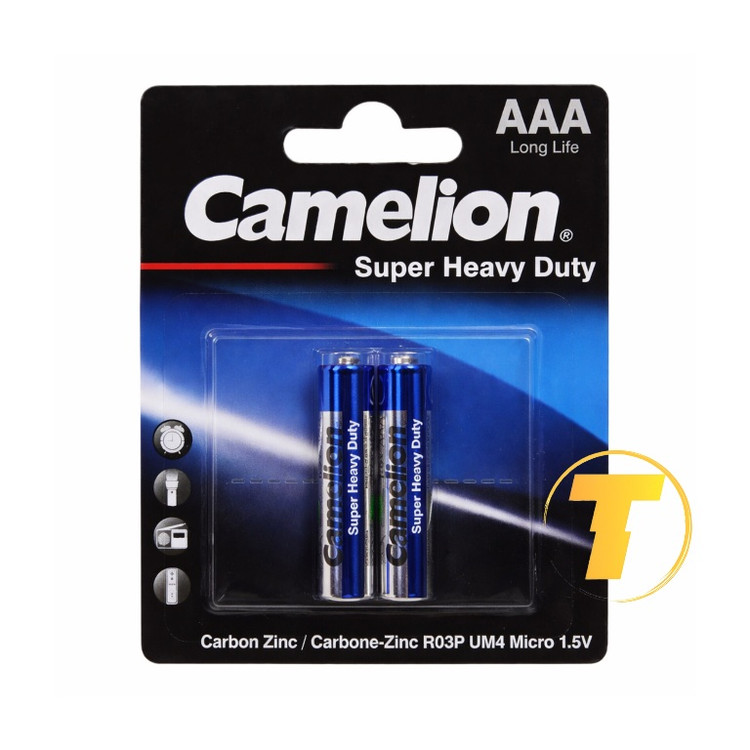 بسته دو عددی باتری سوپر هوی دیوتی کملیون AAA