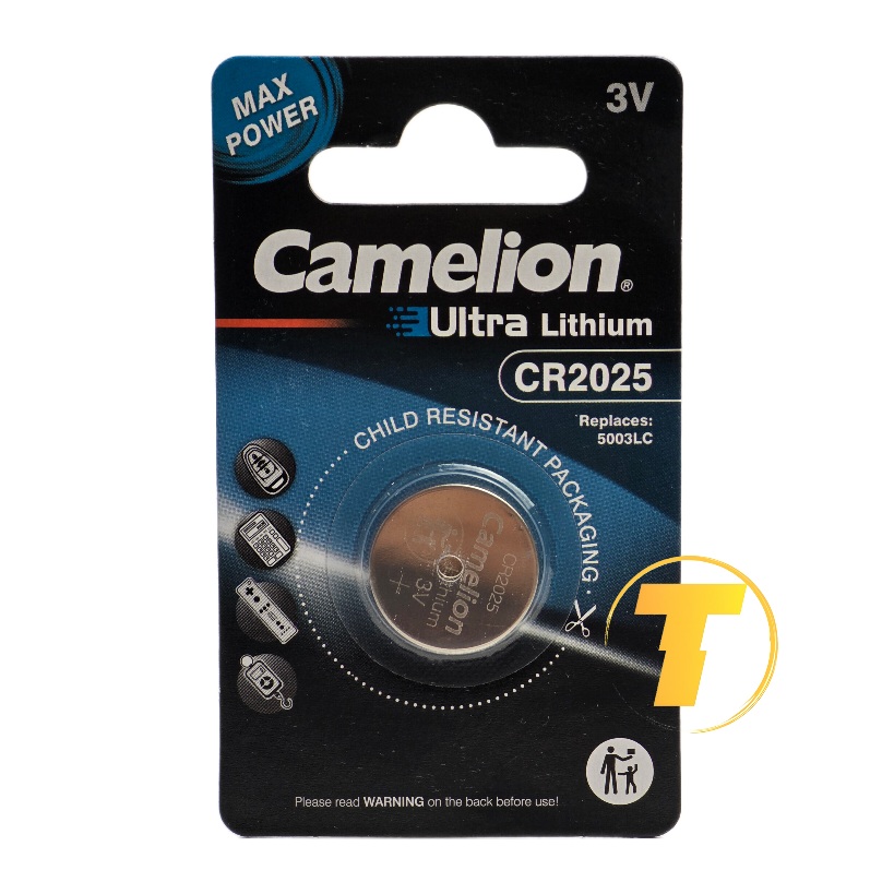 بسته بندی باتری سکه ای CR2025 اولترا لیتیوم