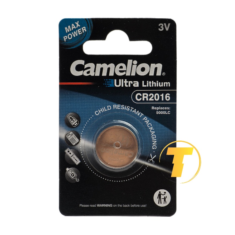 باتری سکه ای CR2016-BP1 اولترا لیتیوم 3 ولت