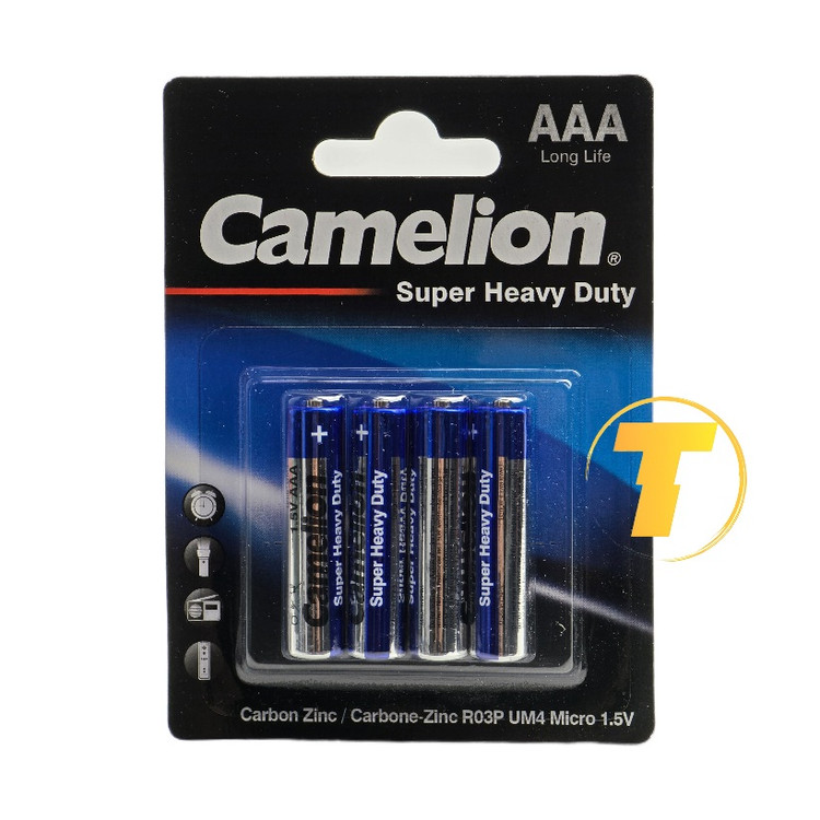 بسته چهار عددی باتری Camelion R03P-BP4B 1.5V