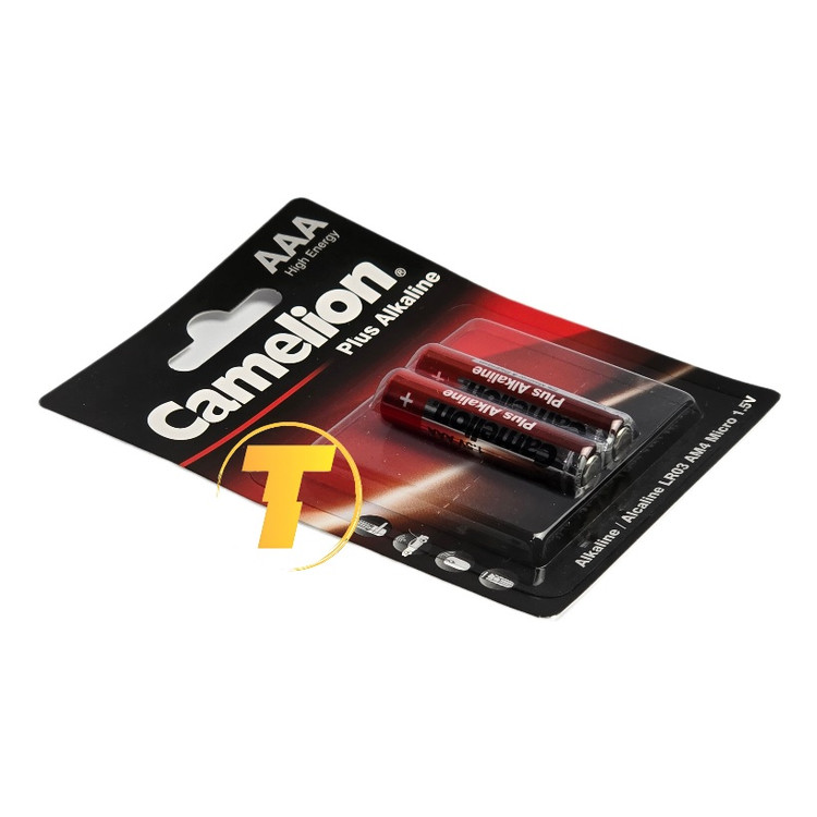 بسته دو عددی باتری Camelion Plus Alkaline LR03