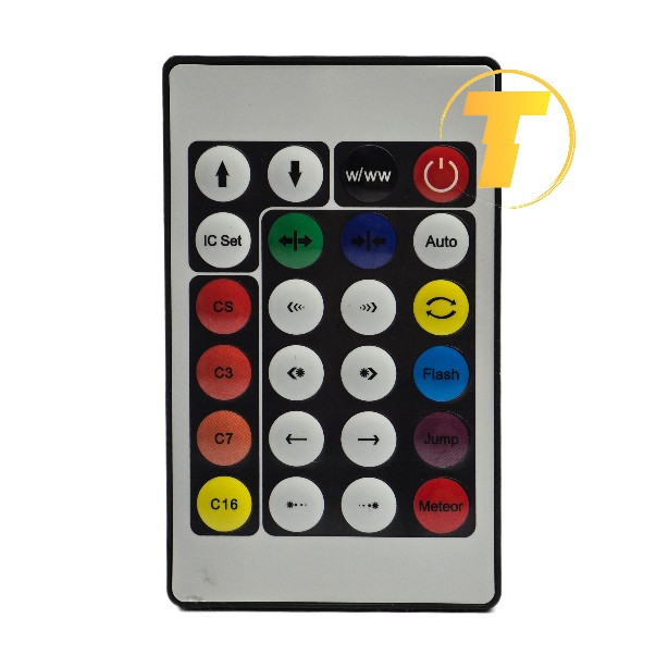 ریسه تزئینی هوشمند RGB ده متری با ریموت، امکان زمانبندی، تغییر افکت و کنترل کامل از طریق اپلیکیشن.