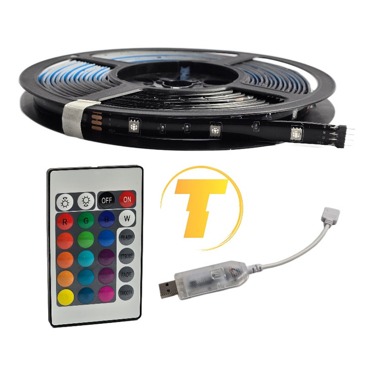 تصویر بستهبندی ریسه LED بلوتوثی XTRIKE ME مدل HT-5050 B5 با قابلیت حساس به صدا.