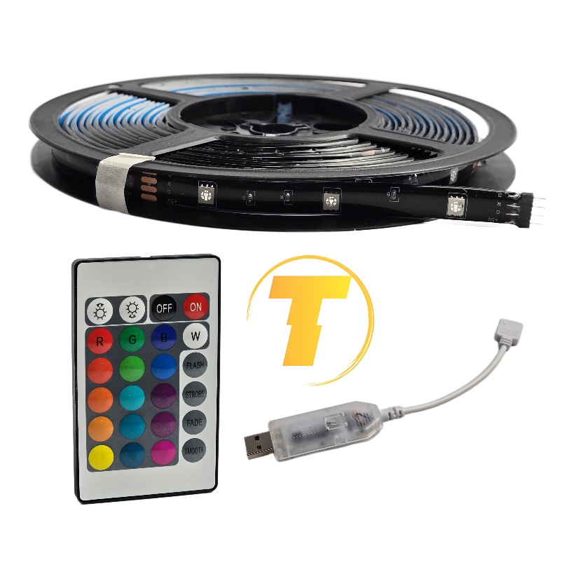 تصویر بستهبندی ریسه LED بلوتوثی XTRIKE ME مدل HT-5050 B5 با قابلیت حساس به صدا.