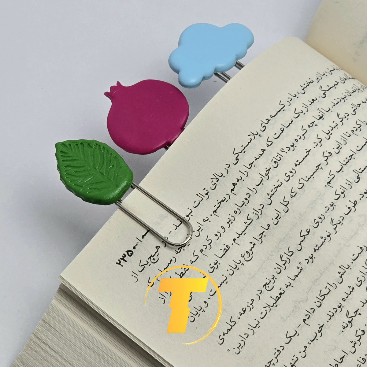 بوک مارک خمیری فانتزی با طرح خاص و جذاب