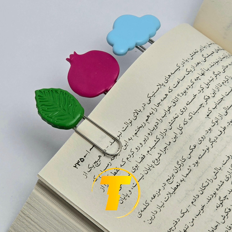 بوک مارک خمیری فانتزی با طرح خاص و جذاب