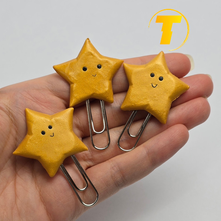 بوک مارک خلاقانه ستارهای با طراحی دستساز