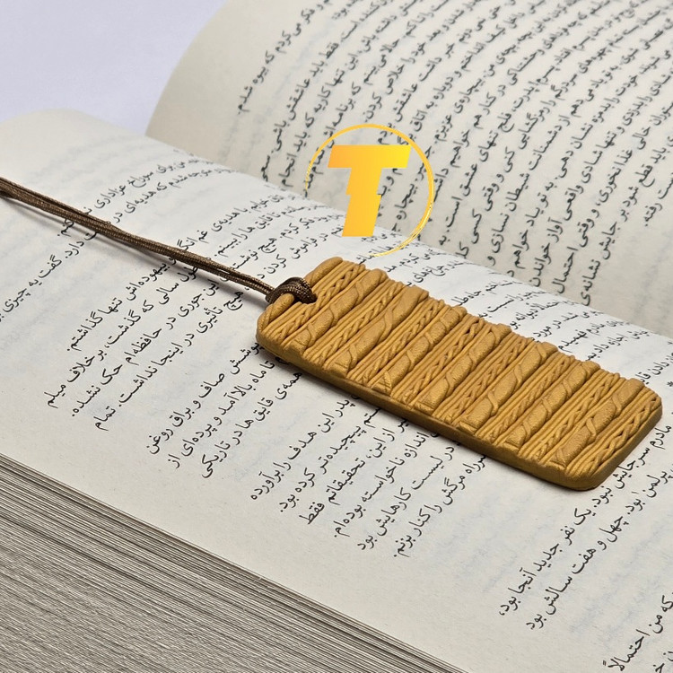 نشانگر کتاب دستساز از جنس خمیر پلیمری نشکن