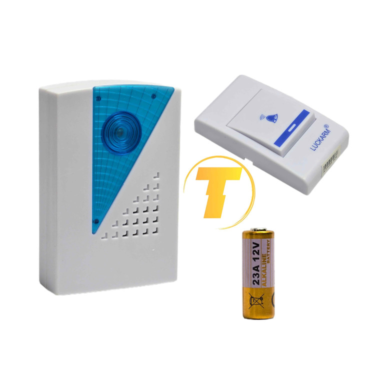 زنگ درب بیسیم LUCKARM با نصب آسان و بدون سیمکشی