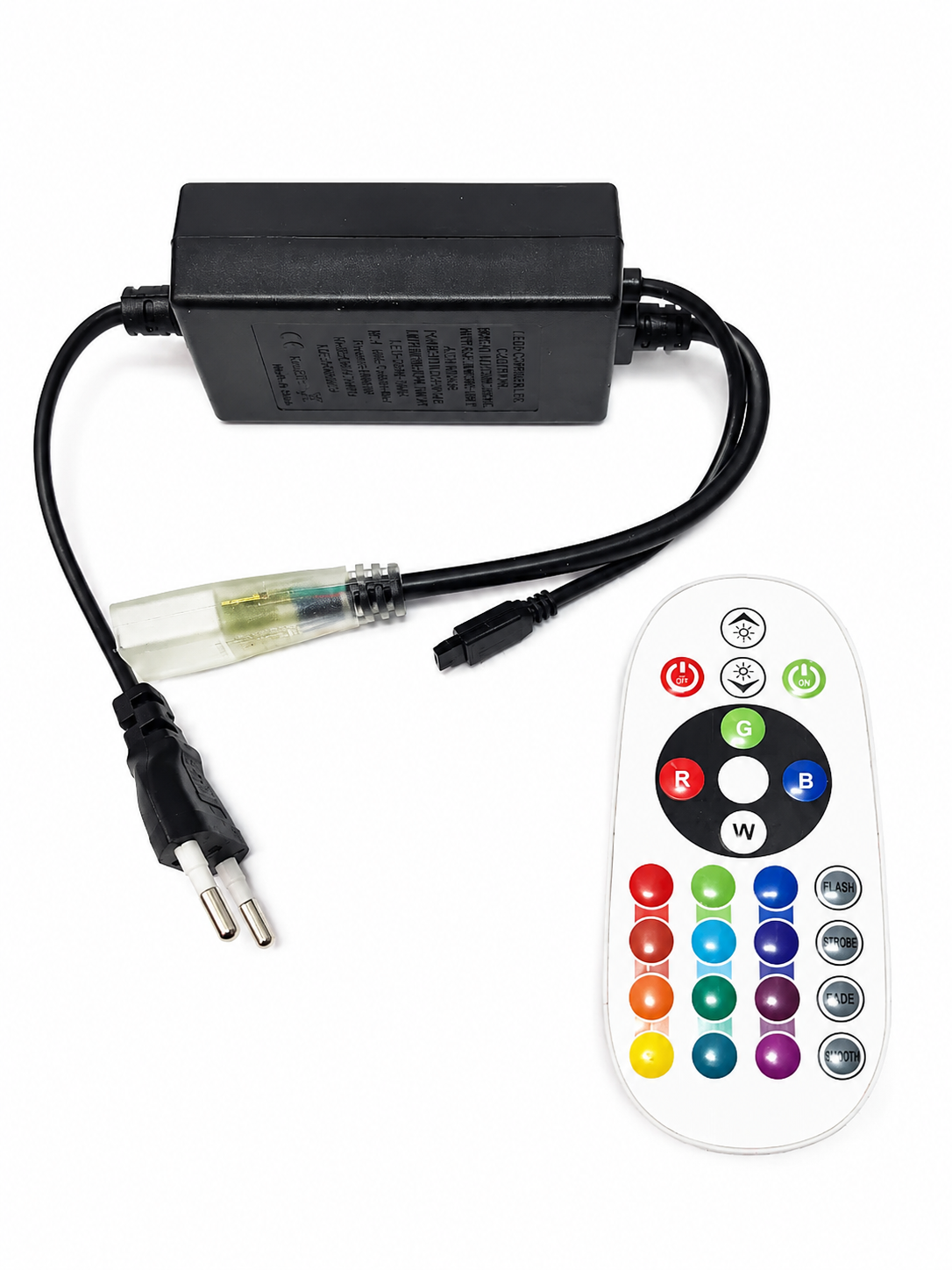 ریموت کنترل ریسه rgb هفت رنگ