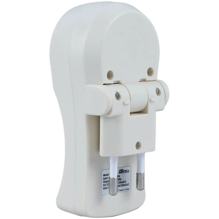 نمای پشت شارژر استاندارد DRcell D201