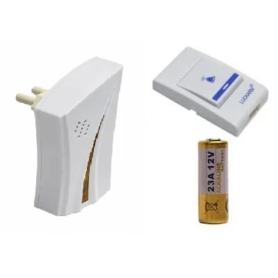 زنگ درب بی‌سیم LUCKARM با نصب آسان و بدون سیم‌کشی