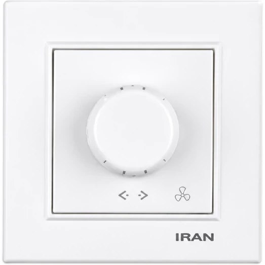 کلید و پریز توکار سفید ایران الکتریک مدل برلیان اقتصادی