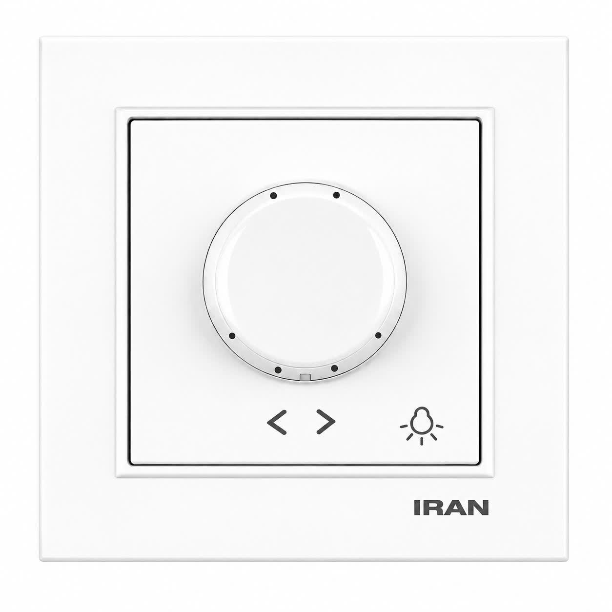 کلید و پریز توکار سفید ایران الکتریک مدل برلیان اقتصادی